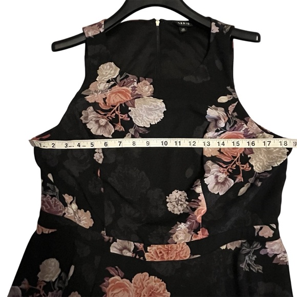 Torrid Georgette Floral Maxi Dress Romantic, Feminine, Formal, Dressy, Wedding - Picture 10 of 12